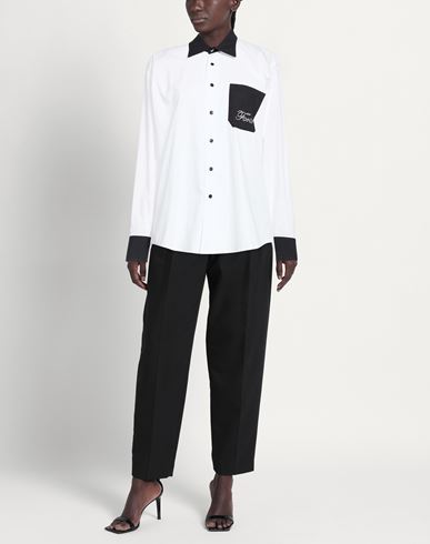 Woman Shirt White Size ONESIZE Cotton