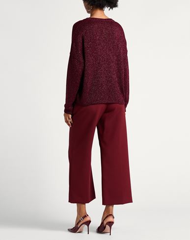 Woman Sweater Garnet Size ONESIZE Viscose, Polyester