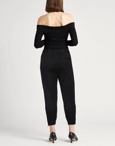 Hevò Woman Pants Black Size XL Modal