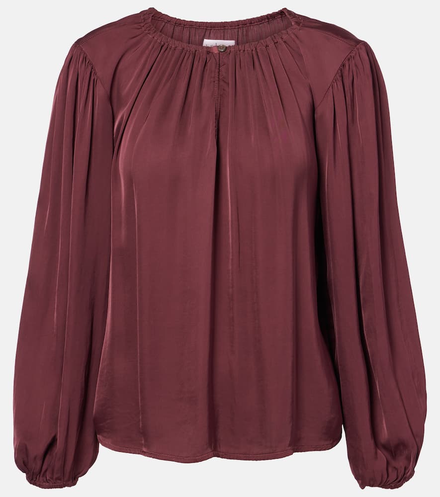 Riona satin blouse