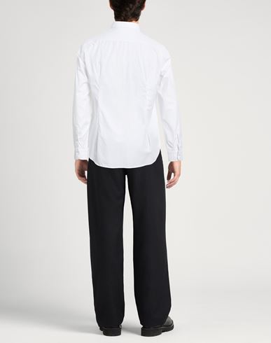 Costume National Man Shirt White Size L Cotton
