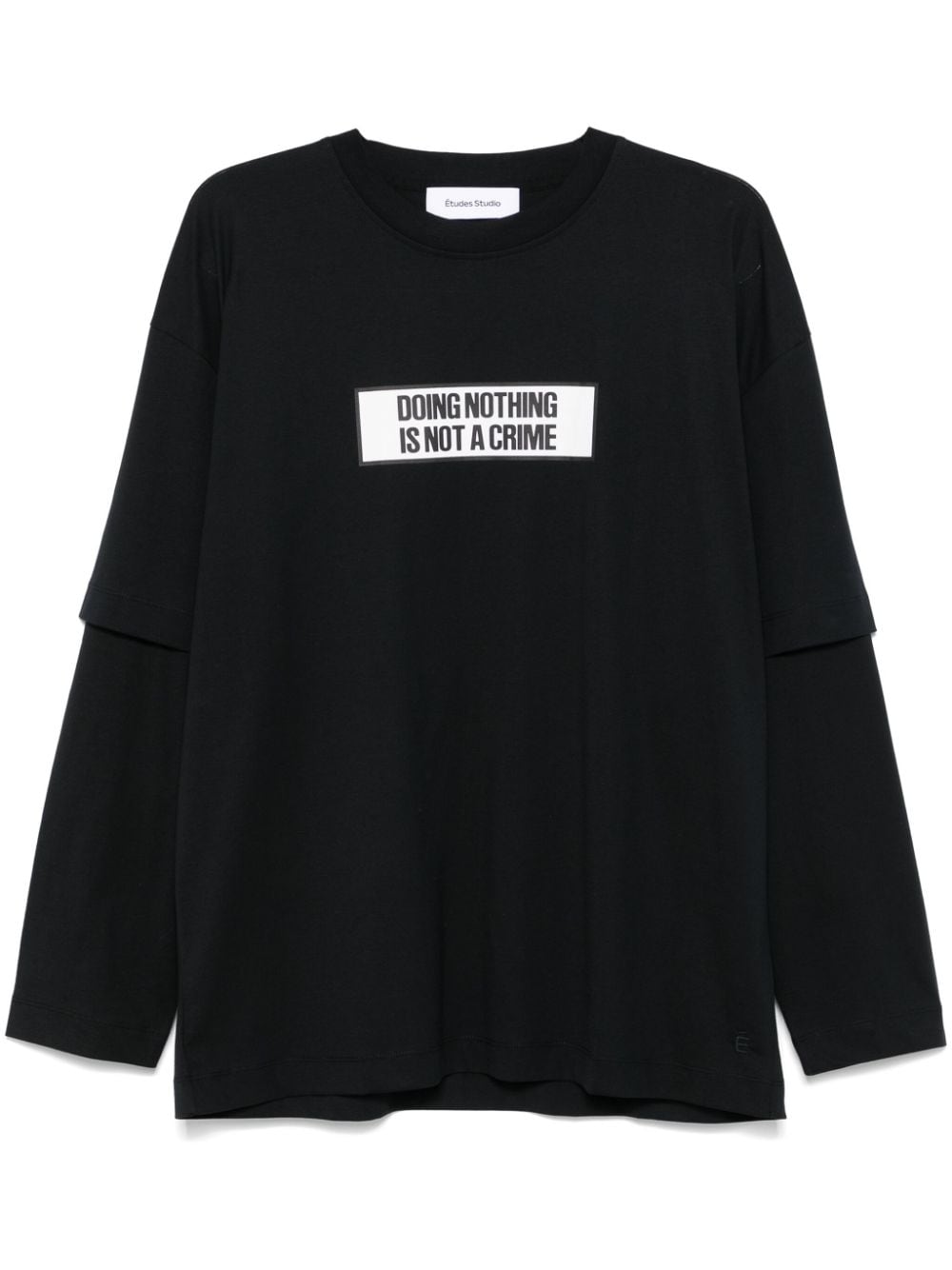 Graphic-print T-shirt - Black