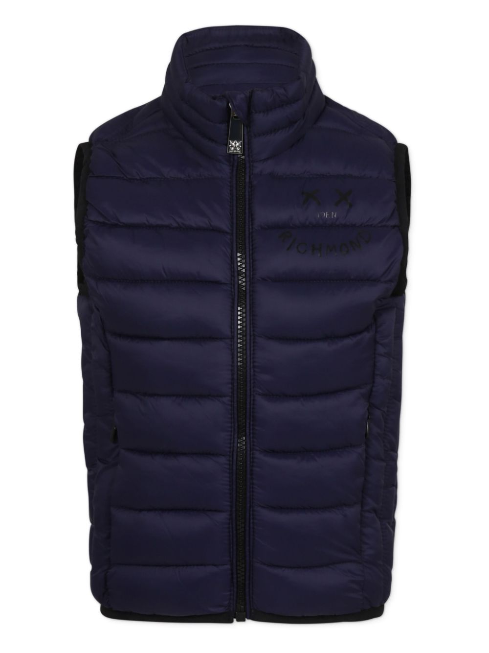 Loog-print gilet - Blue