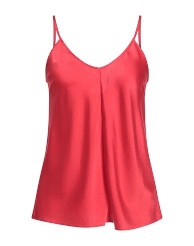 Forte_forte Woman Top Red Size 3 Silk, Elastane