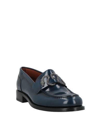 Woman Loafers Navy Size 7 Leather