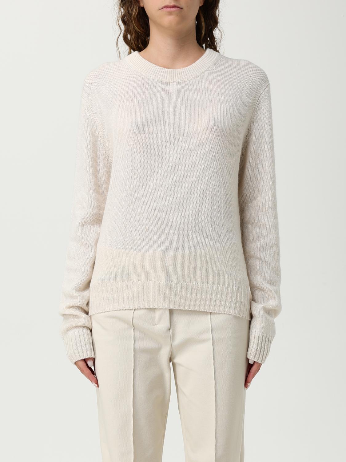 Sweatshirt Woman color Yellow Cream