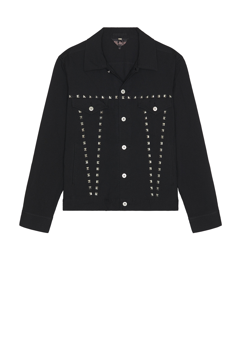 COMME des GARCONS BLACK Studded Jacket in Black
