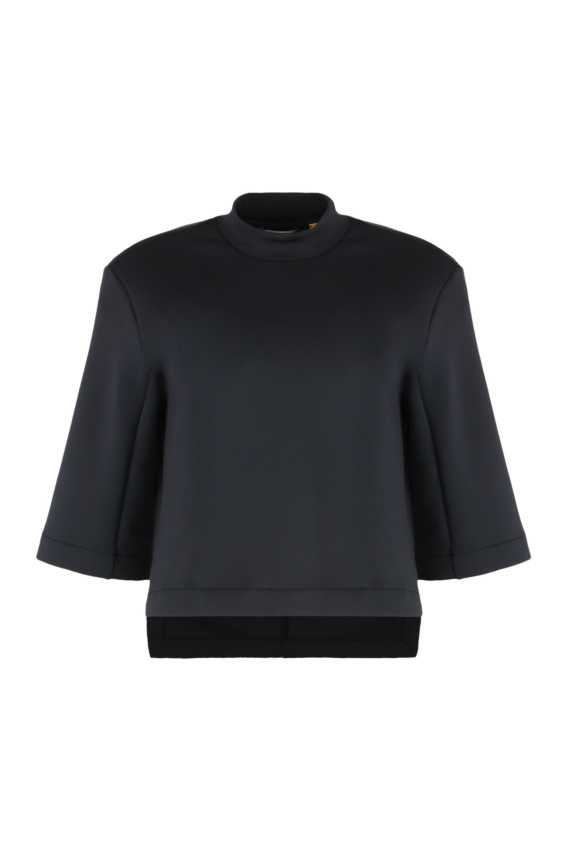 Techno Fabric Sweatshirt — Black