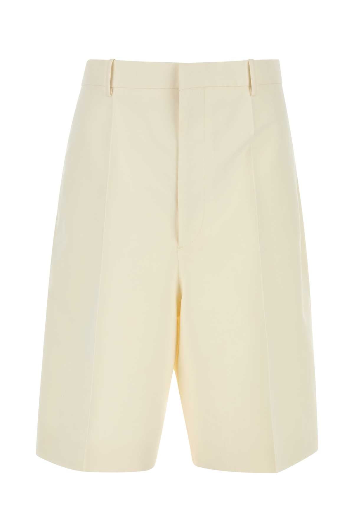 Bianco Bermuda Shorts — White
