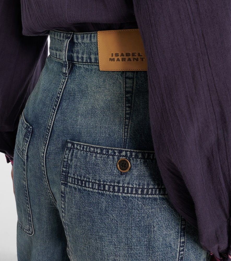 Nayla high-rise cargo jeans