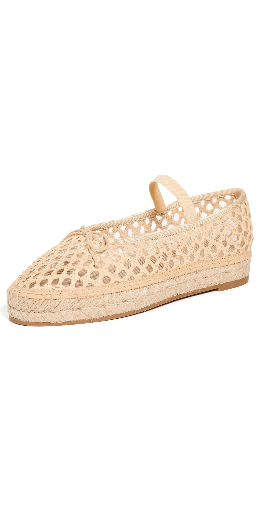 Kayla Soft Ballet Espadrilles Natural