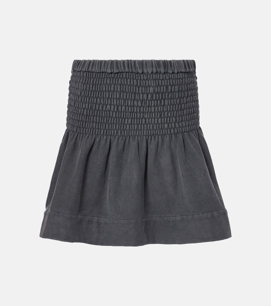 Marant Etoile Pacifica high-rise cotton miniskirt