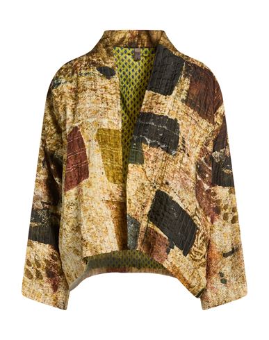 Woman Jacket Sand Size S Silk