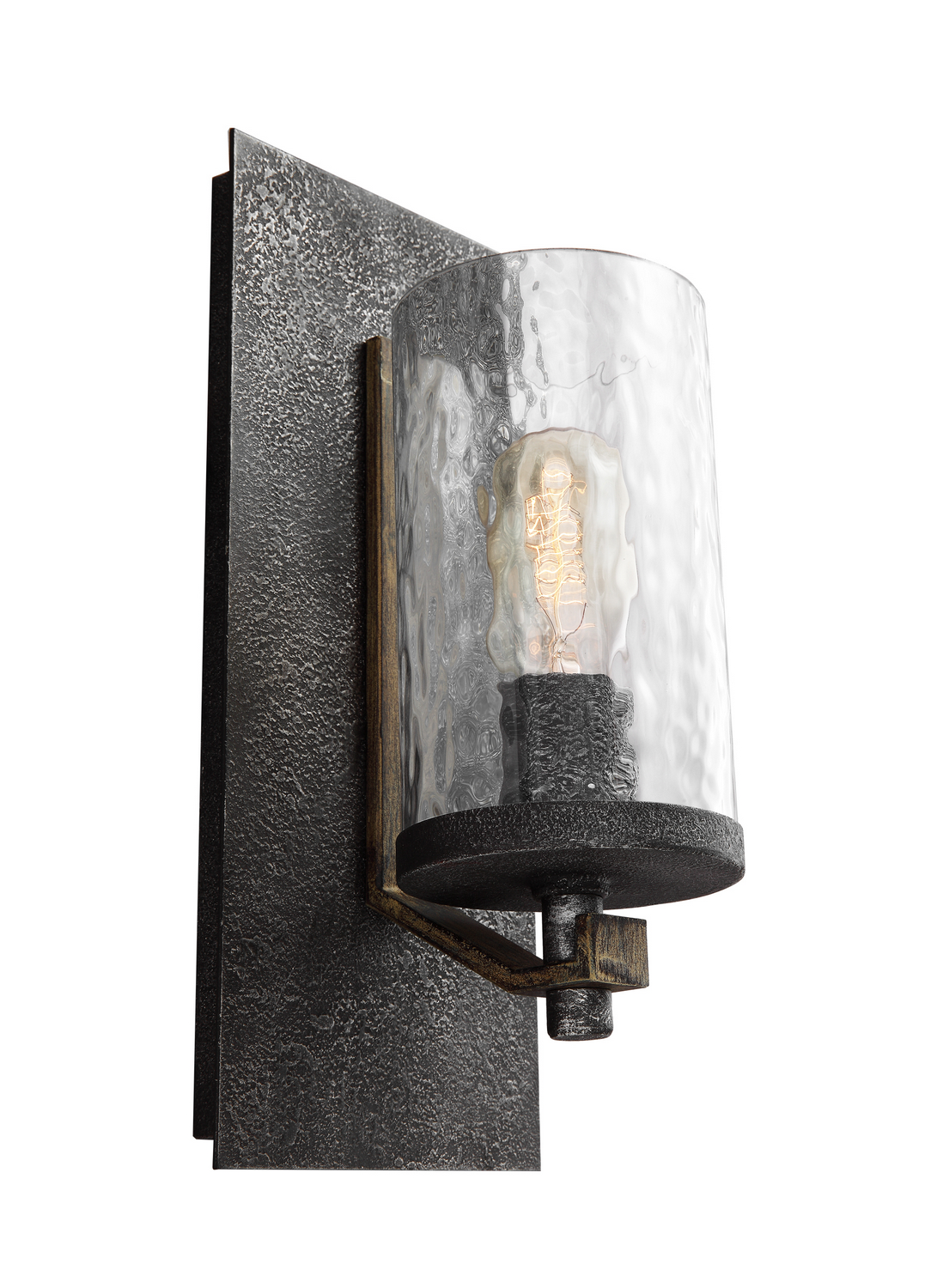 Visual Comfort Studio Angelo Wall Sconce in Distressed Oak