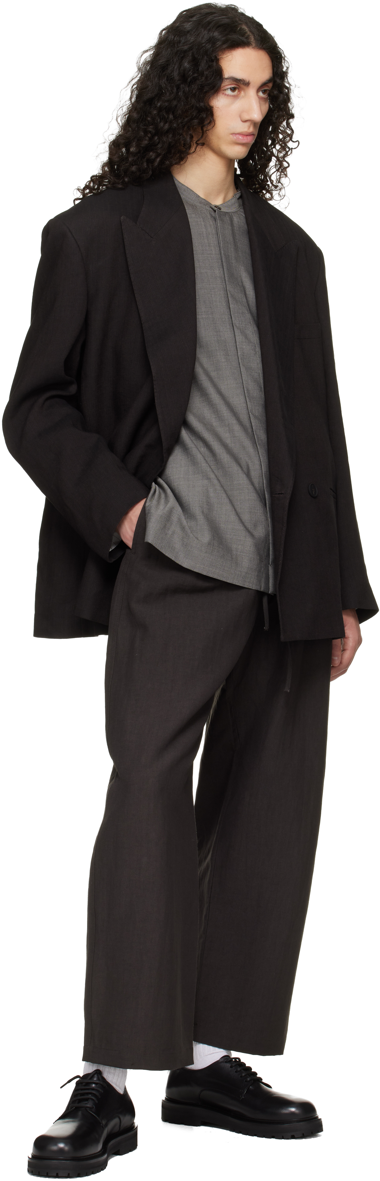 Brown Daburu Blazer