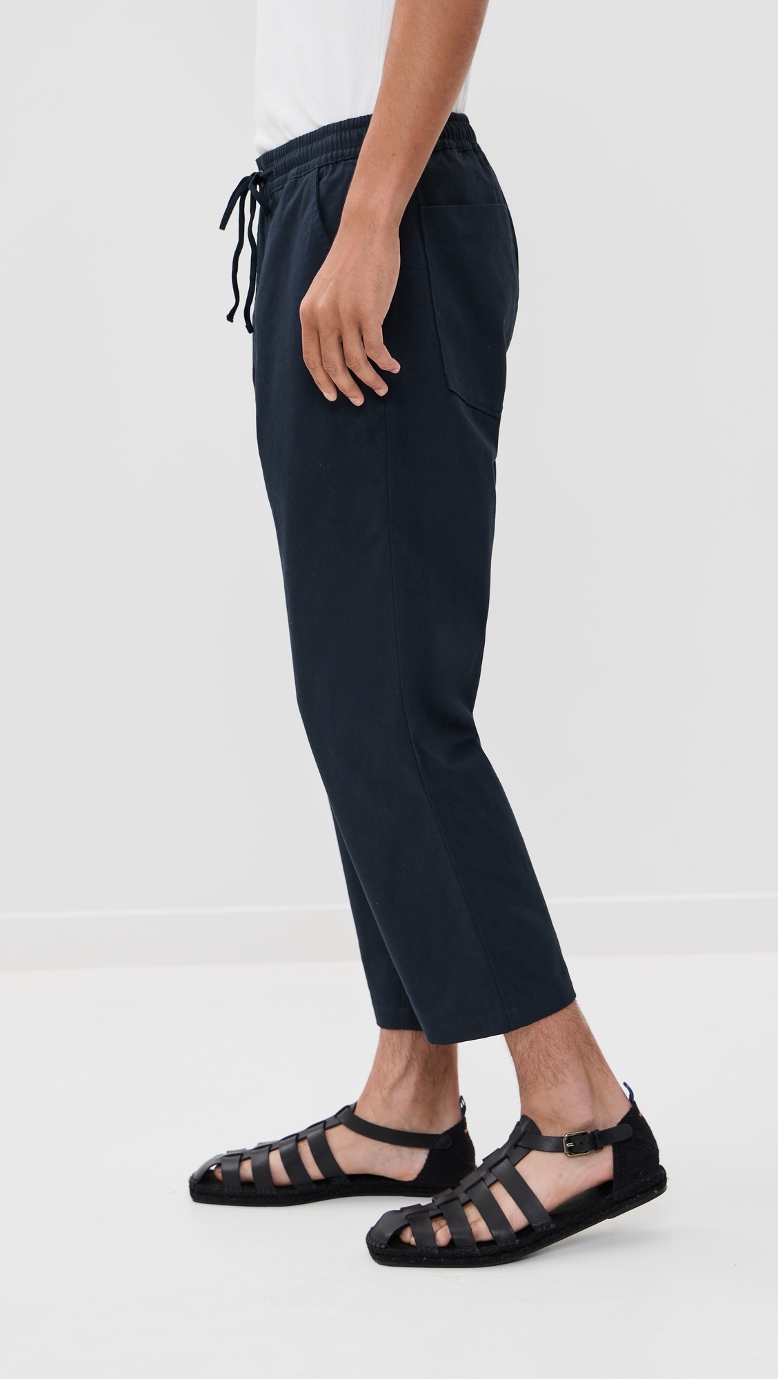 Twill Hi Water Trousers Navy