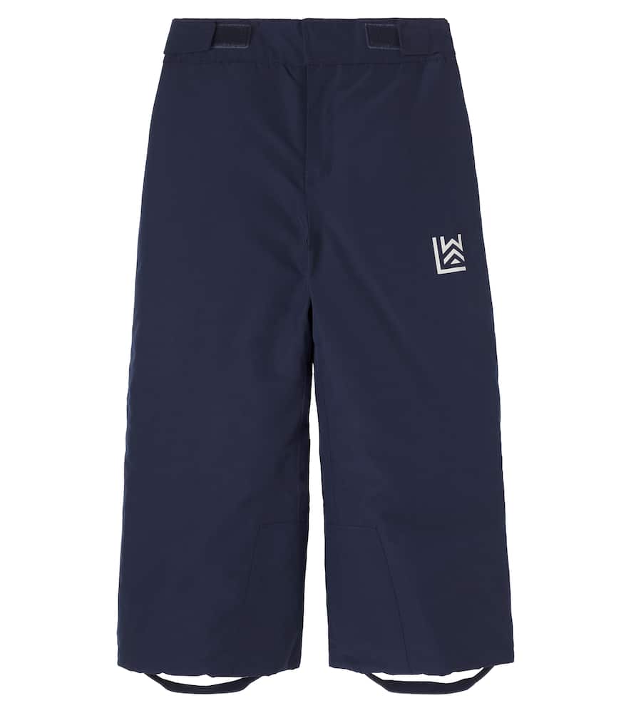 Wolf logo ski pants