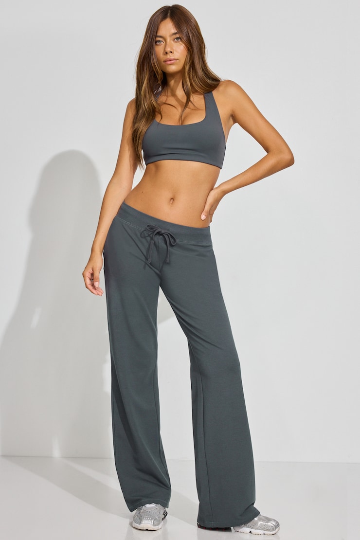 Snatch Booty StretchTerry™ Pants - Greys - Women Clothing