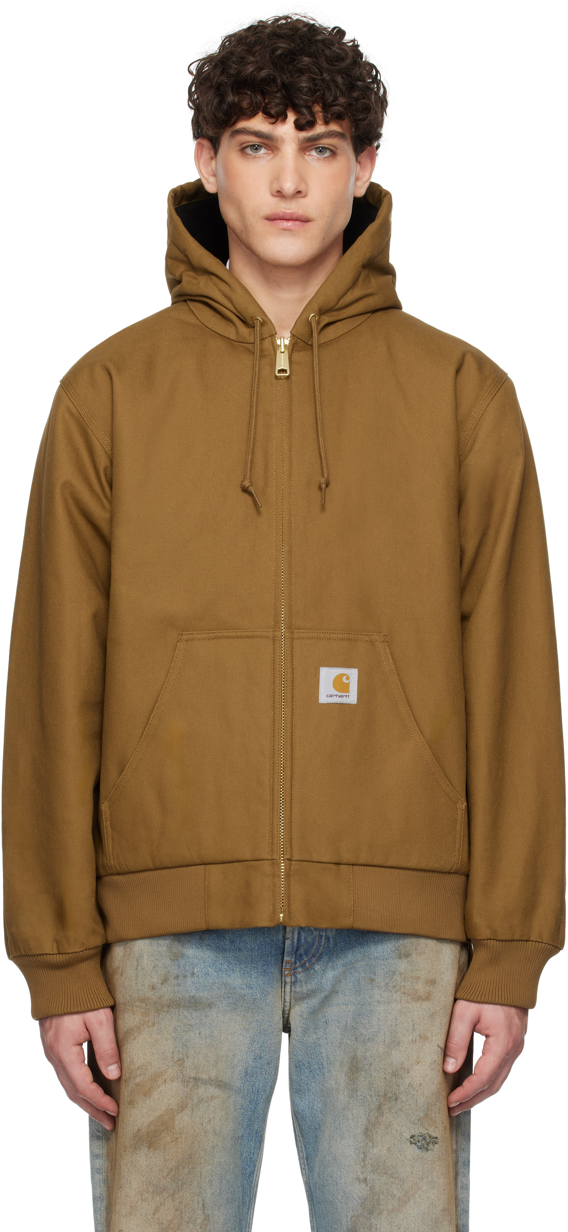 Carhartt Work In Progress Tan Winter Active Jacket
