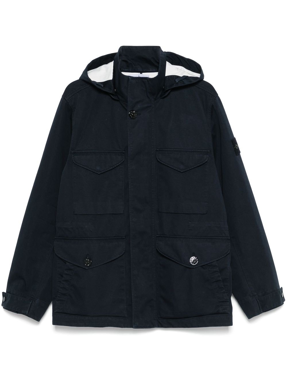 Compass-badge jacket - Blue