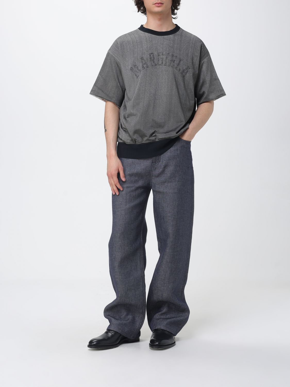 Sweatshirt Men color Grey