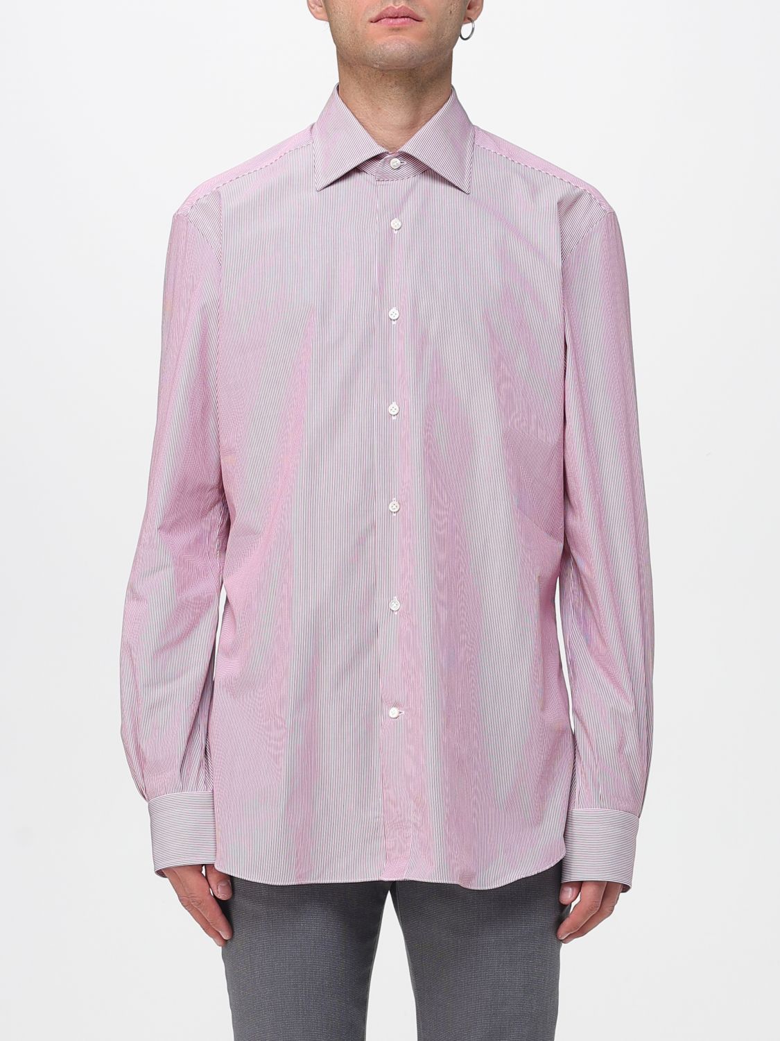 Shirt Men color Red
