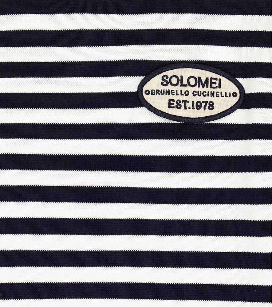 Brunello Cucinelli Kids Striped cotton sweater
