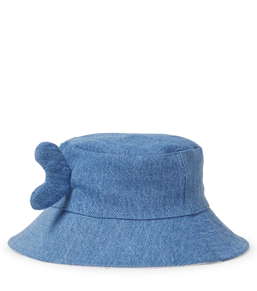 Denim bucket hat