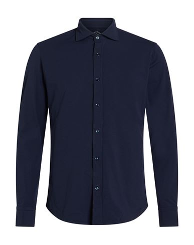 Man Shirt Navy Size 15 ½ Nylon, Elastane