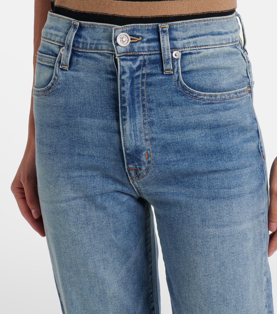 London cropped straight jeans