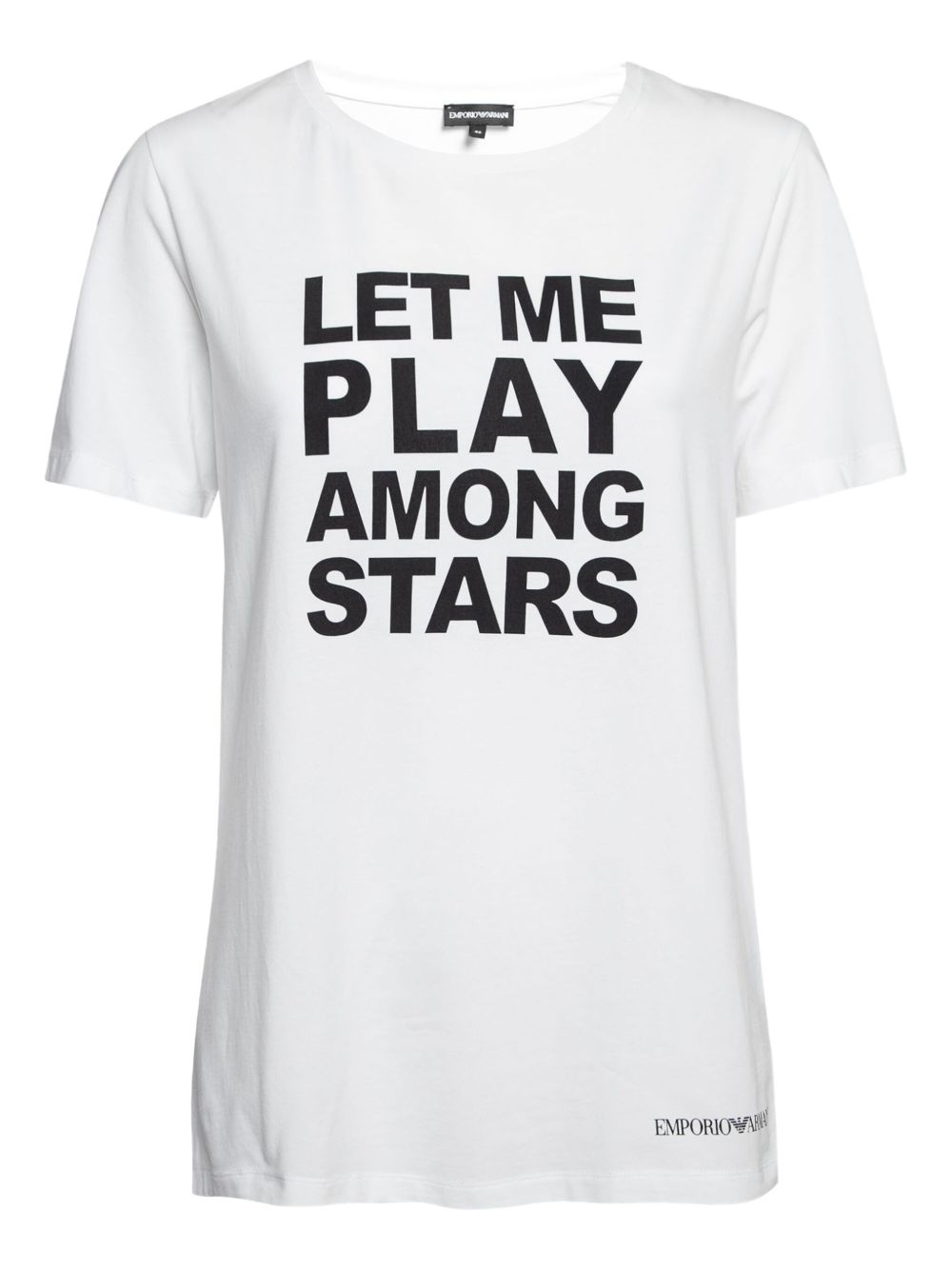 Let me Play Among Stars T-shirt - White