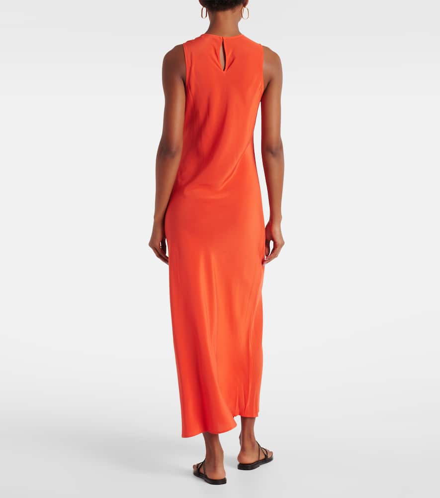 Valencia silk maxi dress