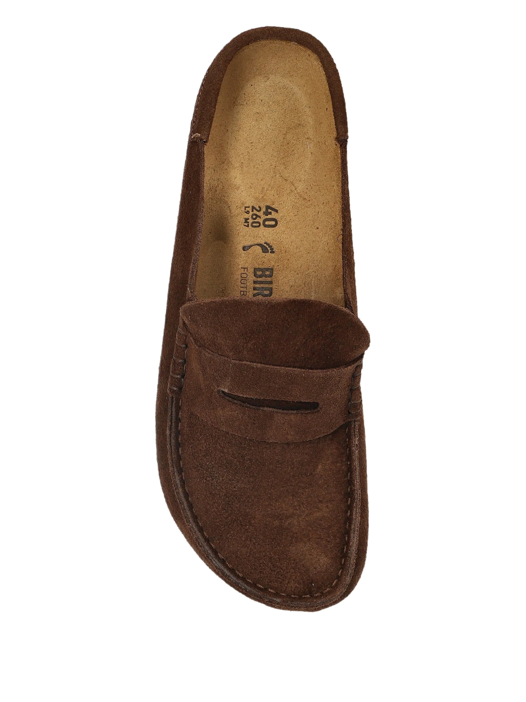 Birkenstock Naples Wrapped Carafe, Suede Leather