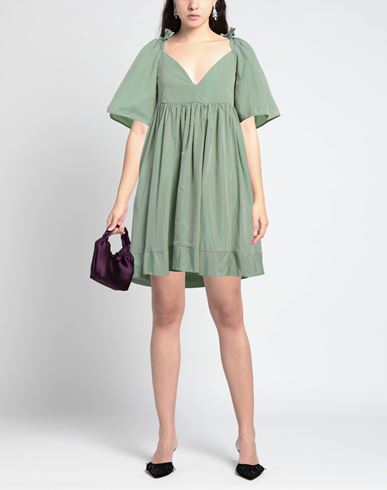 Co. Go Woman Mini dress Sage green Size 6 Polyester