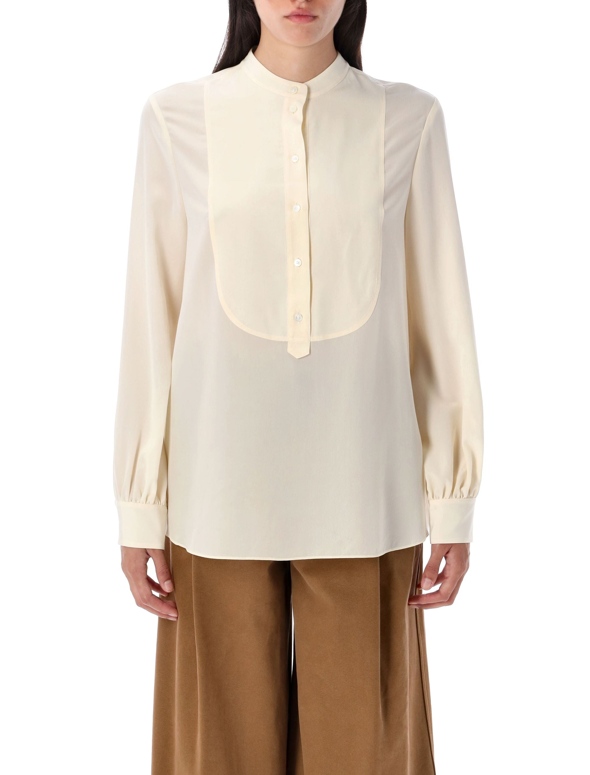 Chloé Silk T-Shirt for Women - FW25 Collection