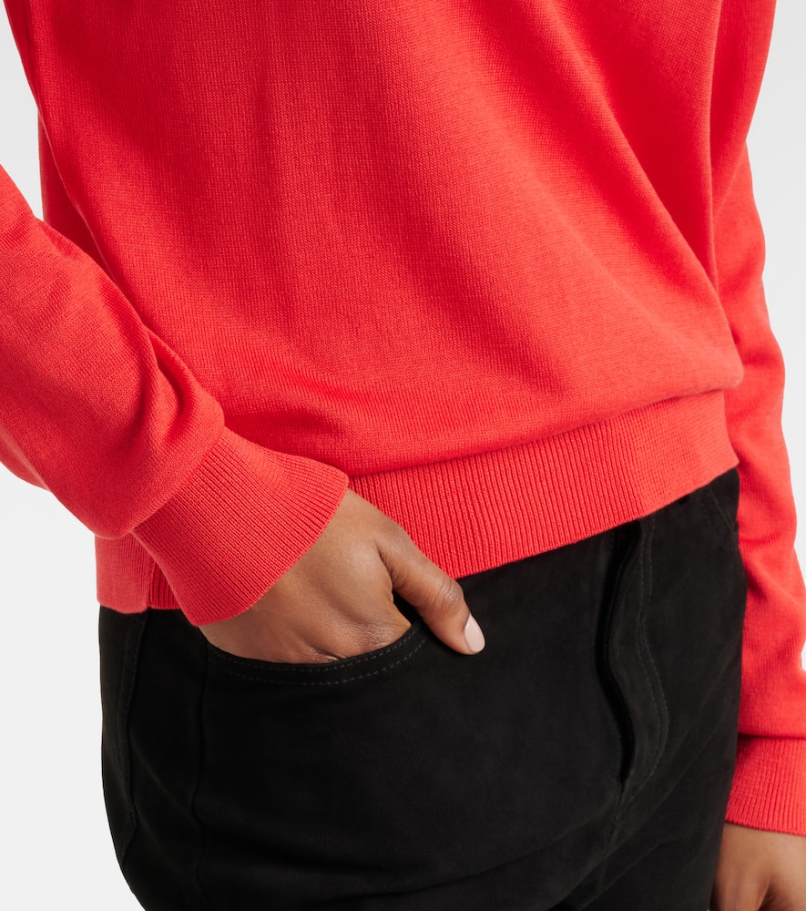Blazé Milano Alegria silk and cotton polo sweater