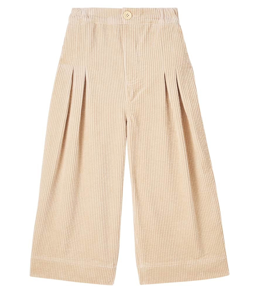Suri cotton corduroy wide-leg pants