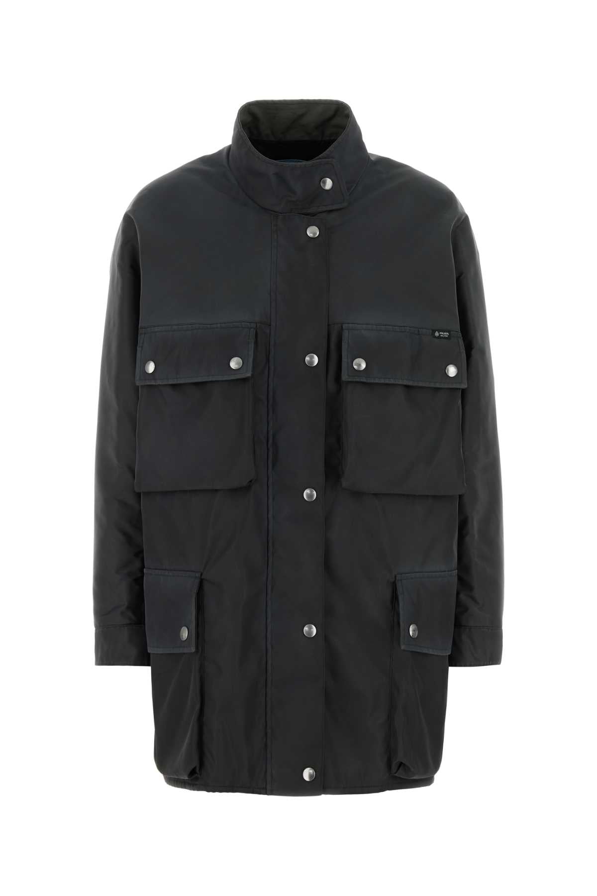 Re-Nylon Puffer Jacket — Gray