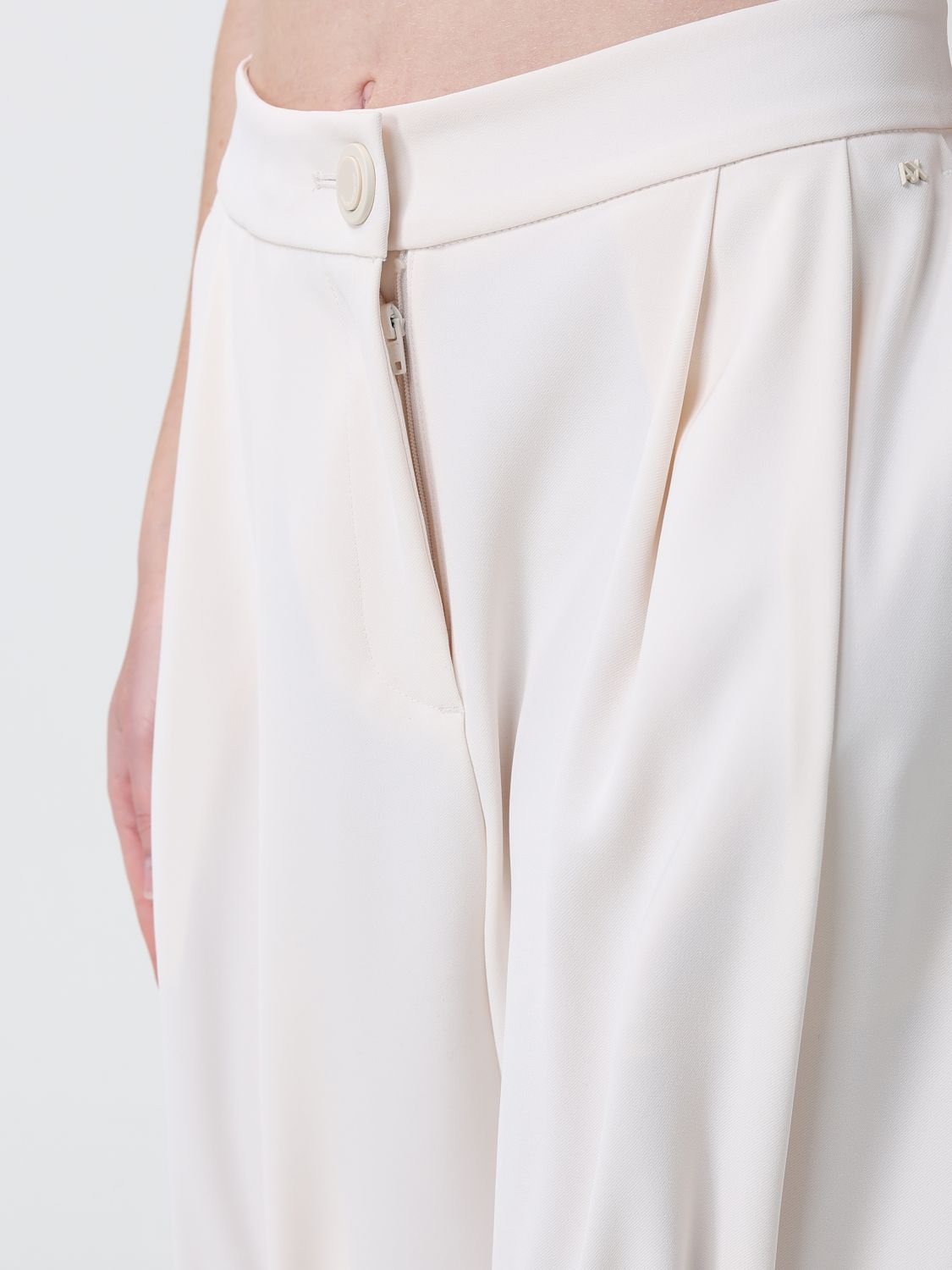 Pants Woman color Yellow Cream