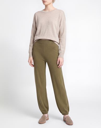 Woman Pants Military green Size M/L Viscose, Polyamide