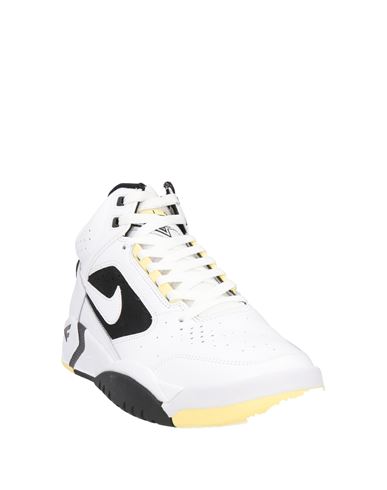 Woman Sneakers White Size 7.5 Leather, Textile fibers