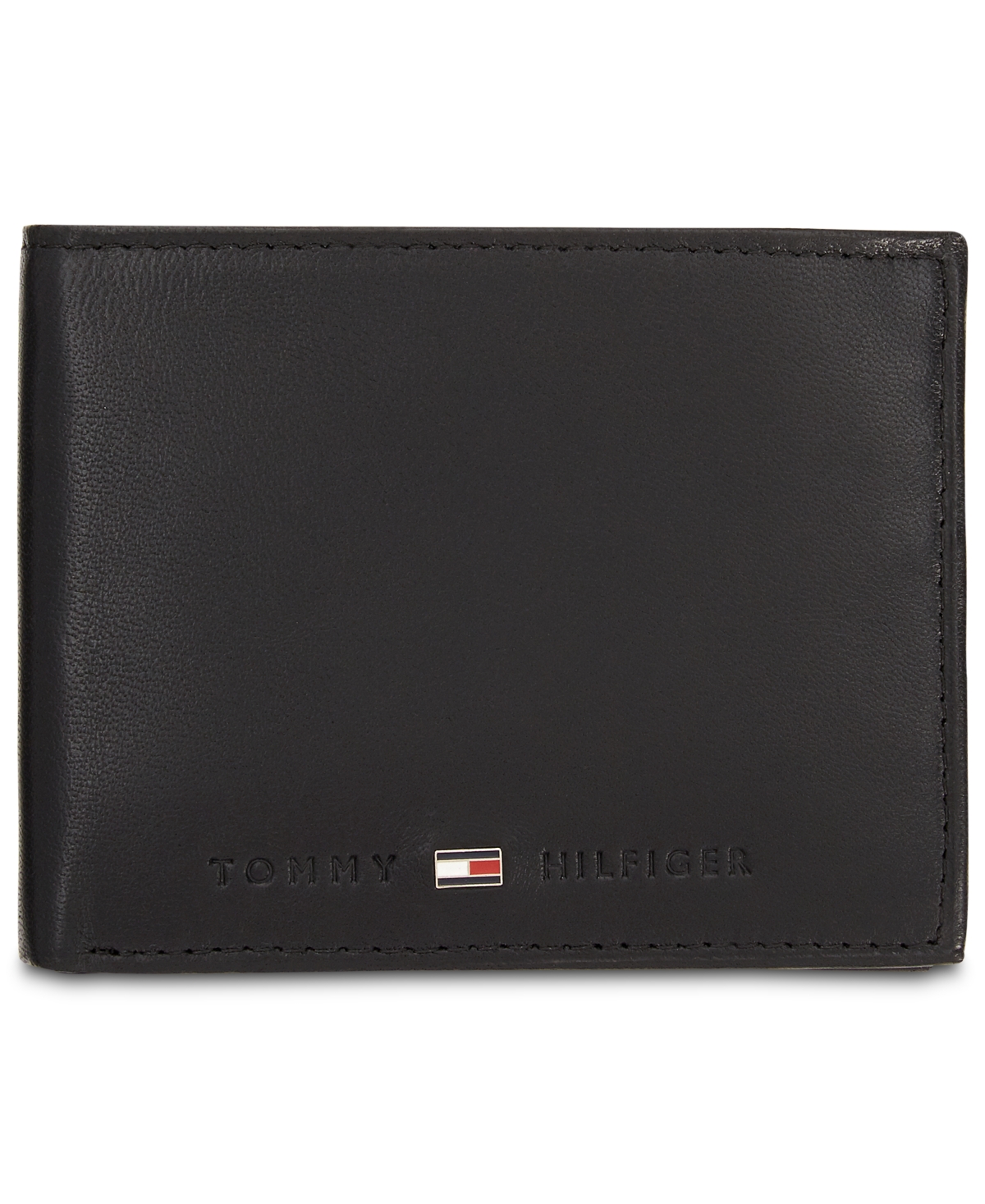 Men's Brax Leather Rfid Traveler Wallet - Black