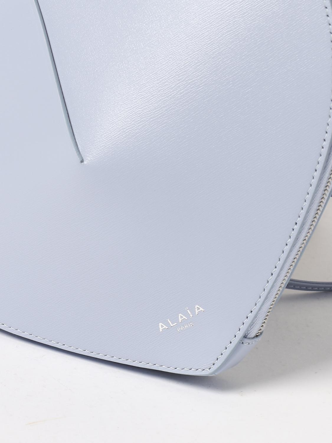 Crossbody Bags ALAÏA Woman color Gnawed Blue