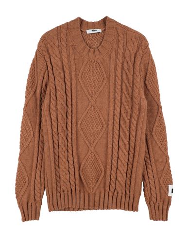 Kid Boy Sweater Camel
