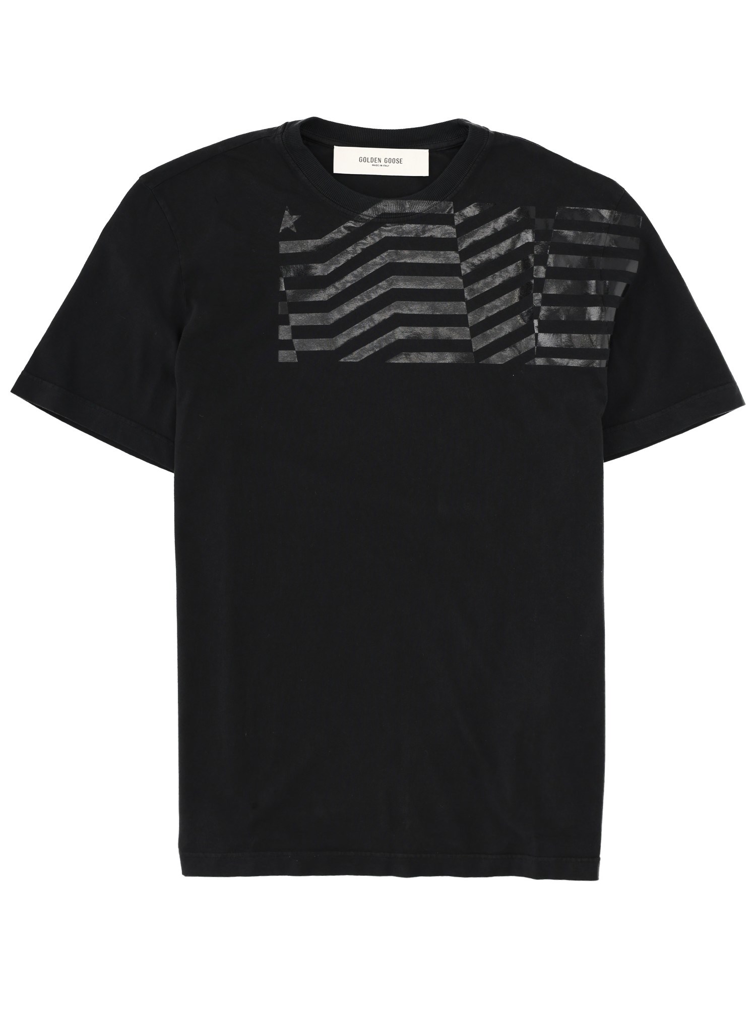 T-shirt with "flag" print