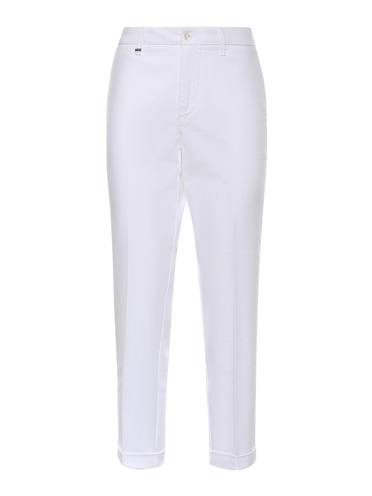 Stretch Cotton Trousers