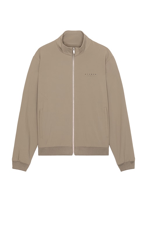 Stampd Nylon Track Jacket in Sepia. L also in M, S, XL/1X