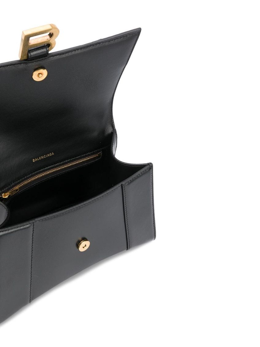 Black Hourglass Satchel