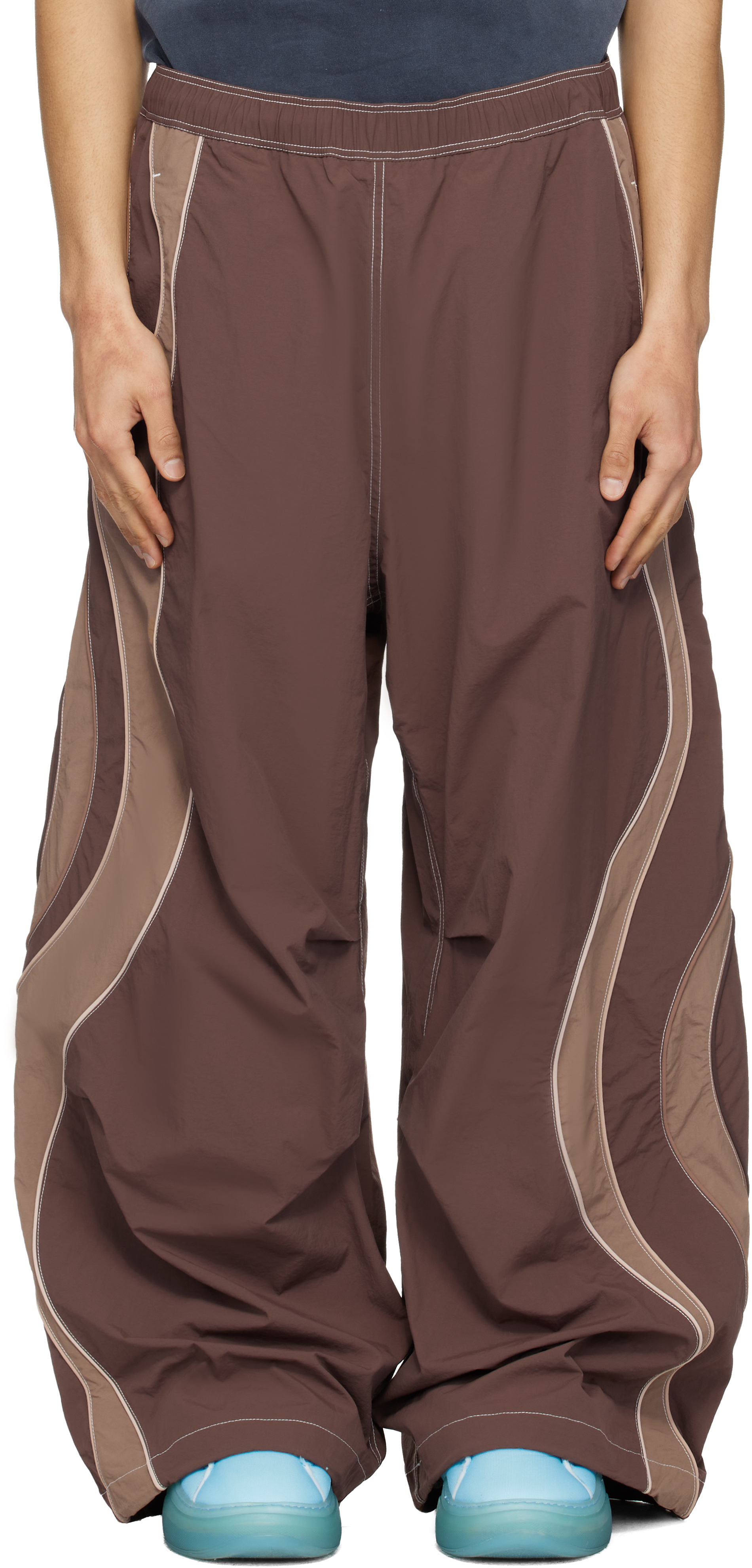 Brown UFO Track Pants