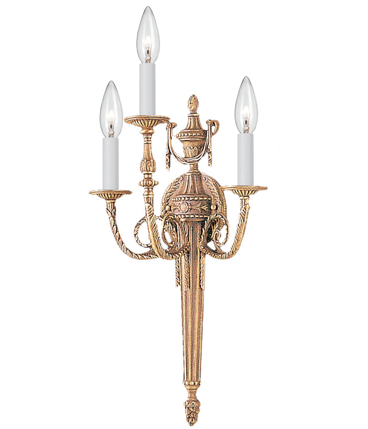 Matte Brass Wall Sconce from the Loxley Collection
